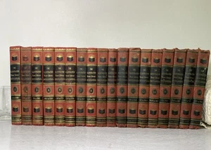 THE ILLUSTRATED HOME LIBRARY ENCYCLOPEDIA-18 VOLUMES 1956 Missing Vol 15 20 -22 - Foto 1 di 6