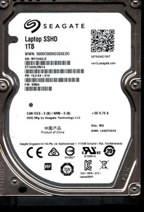 ST1000LM014 P/N: 1EJ164-310 F/W: SM36 S/N: W773 WU 1TB SEP 2016 CHINA SEAGATE - Picture 1 of 2