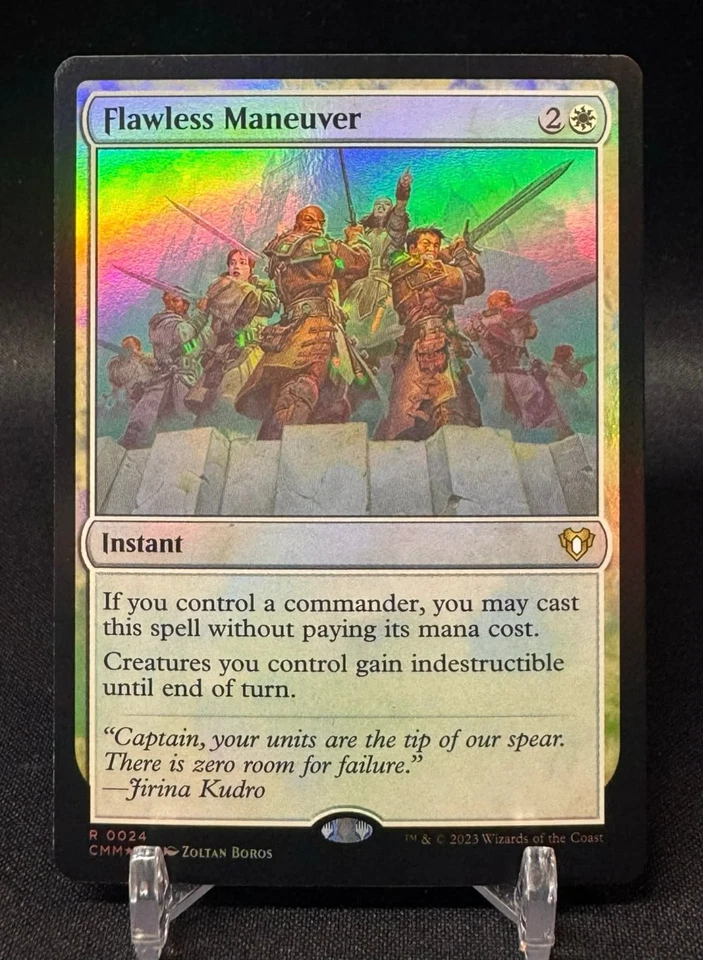 🌈 MTG - Flawless Maneuver - NM - FOIL - Commander Masters - Image 1 of 1