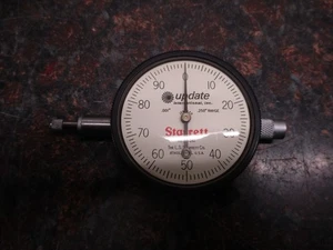 Starrett 25-241 MACHINIST DIAL INDICATOR 0-.250" RANGE FREE SHIPPING - Picture 1 of 4