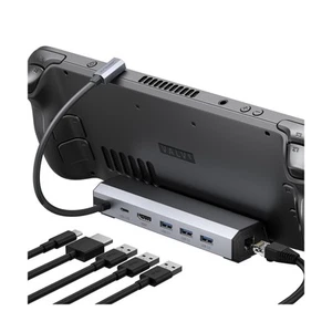 JSAUX Docking Station for Steam Deck/ROG Ally/Legion Go/MSI Claw, 6-in-1 Stea... - Photo 1/7