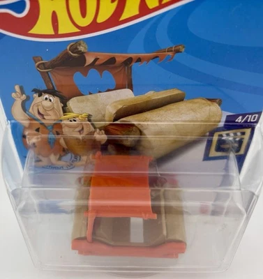 Hot Wheels ~ Los Picapiedra ~ Flintmobile ~ con estuche protector Foto 1 de 4