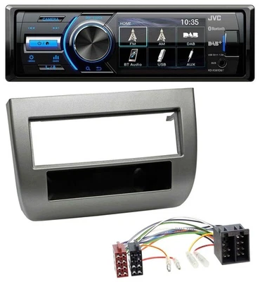 JVC Bluetooth MP3 USB DAB Autoradio für Lancia Y 843 03-11 dunkelsilbermetallic - Bild 1 von 4