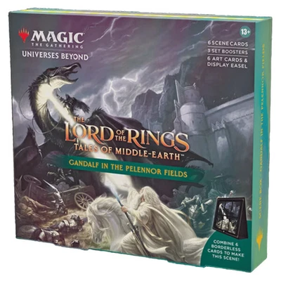 Magic The Gathering LOTR: Tales of Middle-Earth Scene Box-Gandalf in the Pelennor Fields SELLADO Foto 1 de 4