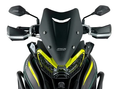 ECRAN SPORT WRS NOIR MAT POUR BENELLI TRK 702 / X 2023-2025 - Photo 1/4