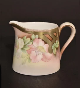 Early 20th C Porzellanfabrik Tirschenreuth, Bavaria Germany,Hand Painted Creamer - Picture 1 of 11