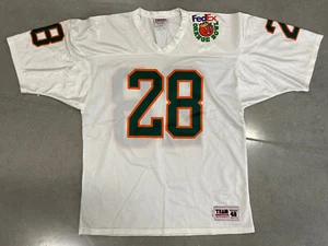 Vintage Miami Hurricanes Fedex orange Schüssel Fußball Trikot Team Edition Bekleidung XL - Bild 1 von 10