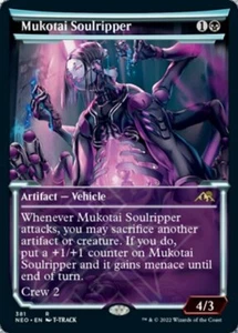 MTG MUKOTAI SOULRIPPER 381 FOIL EXC - SQUARTASPIRITO MUKOTAI - NEO X EN - MAGIC - Imagen 1 de 1