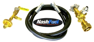 Kit de descarga de transferencia de propano líquido tanque de vapor POL 7590U 7591U 1-5/8"-20 UNF - Imagen 1 de 3