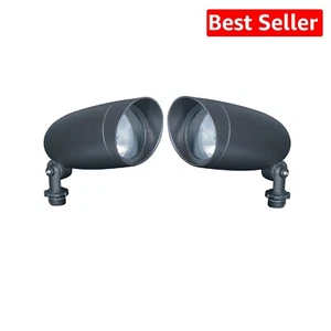 Compact 2-Pack Waterproof Outdoor Flood Lights for Gardens, 50-Watt Efficiency - Picture 1 of 2