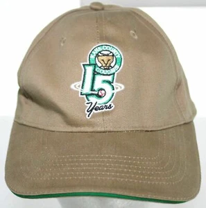 Kane County Cougars 15 Years MiLB Minor League Baseball Hat Khaki Strapback Cap - Picture 1 of 8