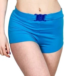 Cyberdog SAFETY HIGH PANTS One Size (4/6/8) Rave Cyber Pole BNWT RRP£30 Blue - Picture 1 of 4