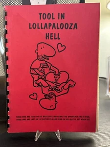 🔥 Tool 1993 Lollapalooza Crew-Only Tour Guide - Ultra-Rare Band Memorabilia - Bild 1 von 5