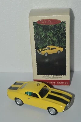 Chevrolet Camaro Z28 1969 Hallmark adornos de recuerdo nunca usados sin usar, en caja alrededor de 1995 Foto 1 de 4