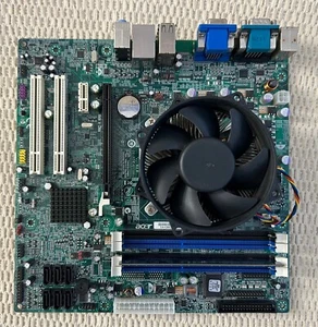 Acer H57H-AM(SN) Mainboard + i3 550 CPU 3.2Ghz Kühlkörper + 2Gb DDR3 RAM - Bild 1 von 1