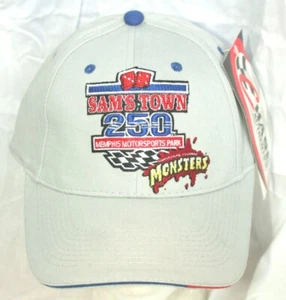2003 Sams Town 250 Memphis Motorsports NASCAR Race Baseball Hat Cap New NOS OSFM - Picture 1 of 5
