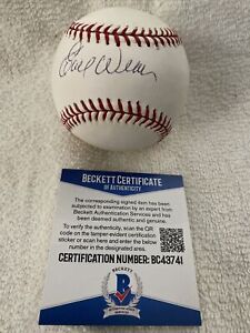Earl Weaver SIGNED Autographed OMLB BASEBALL Baltimore Orioles CLEAN BECKETT