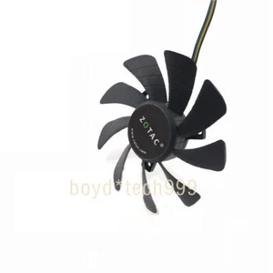 ZOTAC GTX1060 T129215SH Mini ITX Fan 85mm Replacement 40mm 4Pin 12V 0.30A R248 - Picture 1 of 5