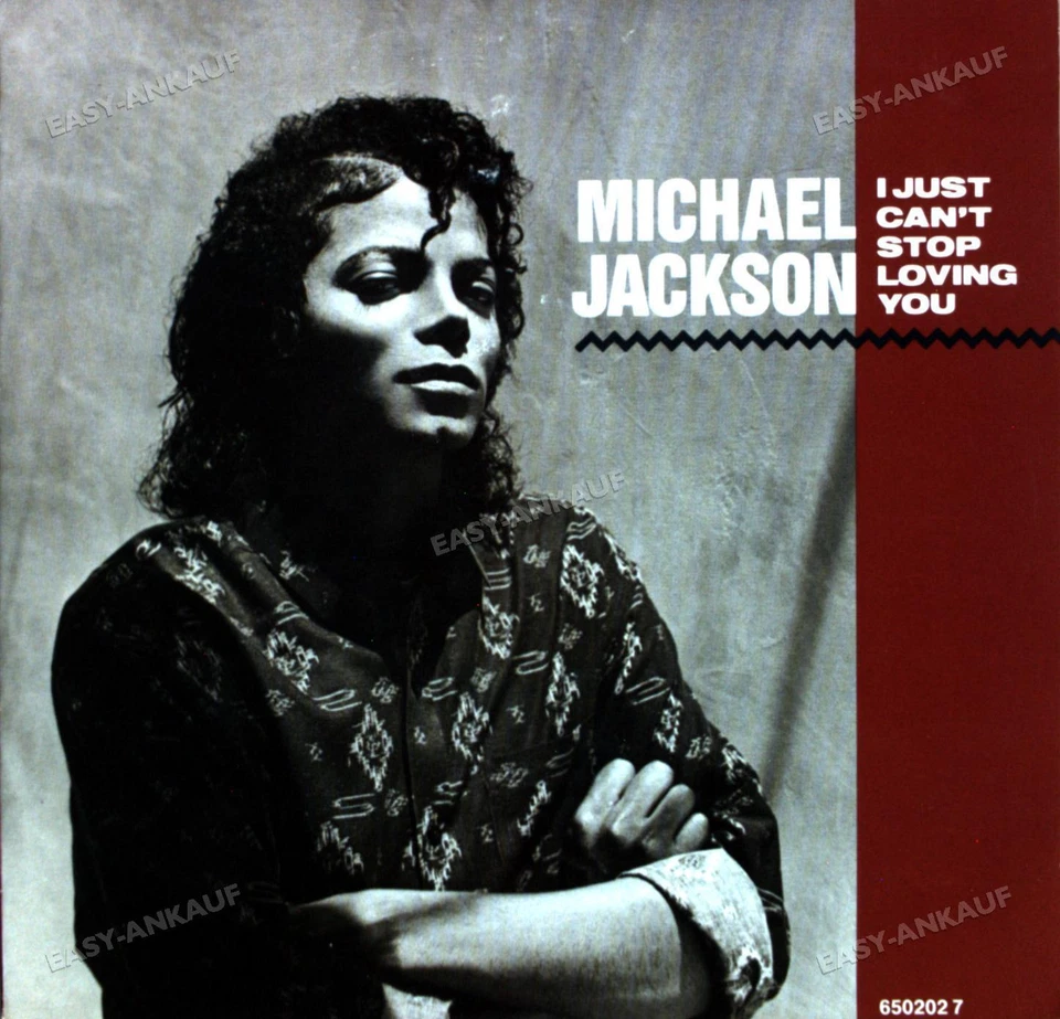 Michael Jackson - I Just Can't Stop Loving You 7in 1987 (VG+/VG+) ' - Image 1 of 1
