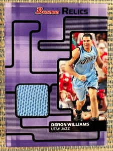 Deron Williams 2007-08 Bowman Draft Picks & Stars Relics #BR-DWI - Picture 1 of 2