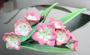 Lenox Freesia Garden Flower Porcelain Sculpture Figurine Unboxed No Damage EUC - Picture 1 of 8