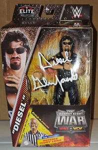 Figura Diesel Falsa Firmada Autografiada WWE Mattel Elite Monday Night Wars 2 WCW - Imagen 1 de 3