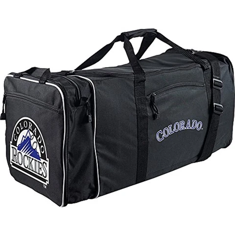 MLB Colorado Rockies XL Premium Expandable "Steal" Duffel gym bag travel Cover