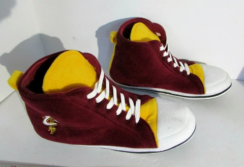 Cleveland CAVALIERS NBA CAVS House Shoes Slippers Size XL Forever Collectibles Cover
