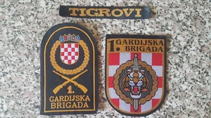 Croatian army original patch 1st Guard Brigade - TIGRES - TIGROVI - Picture 1 of 1