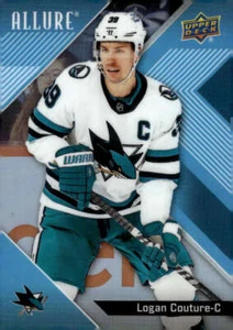 LOGAN COUTURE 2024-25 Upper Deck Allure Base Refractor #13 NHL Sharks ID:129641 - Picture 1 of 2