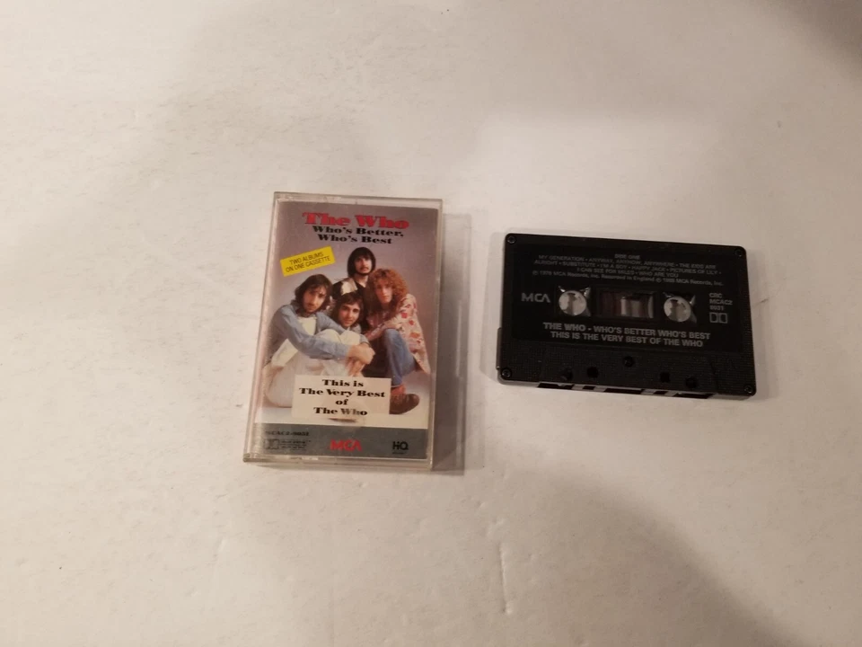 The Who - Who's Better Who's Best - Cassette Tape - Image 1 of 1