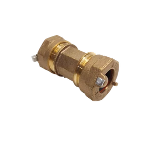 McDonald 3/4″ Compression Brass Coupling - Picture 1 of 1