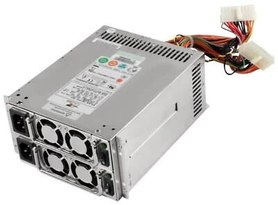 Server Power Supply EMACS MRW-6400P 400WATT B000480001 2xHOT-SWAP: MRW-6400P-R - Image 1 of 3