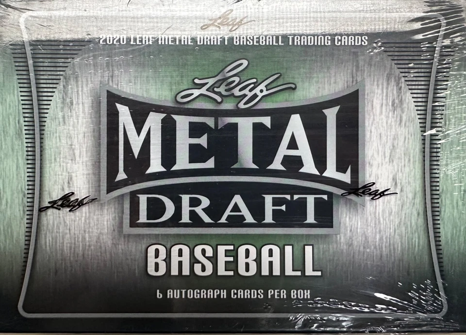 2020 Leaf Metal Baseball Factory Sealed HOBBY Box-6 AUTOGRAPH ROOKIES - Image 1 of 1
