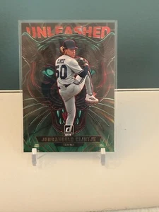 Donruss Baseball Jurrangelo Cijntje 2025 desatado láser verde holográfico lámina #14 - Imagen 1 de 1