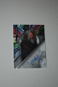 Ranzar Mak-Mark Boone Junior-Autograph-Star Wars Mandalorian Topps Masterwork - Picture 1 of 2