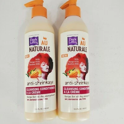 Dark and Lovely Au Naturale Anti-Shrinkage Cleansing Conditioner 13.5 oz. Lot 2 - Image 1 of 4