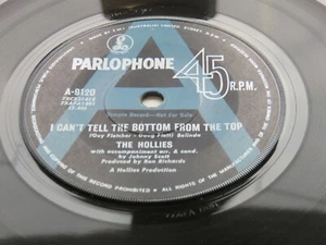THE HOLLIES 1970 AUSTRALIA DEMO I CAN'T TELL THE BOTTOM FROM THE TOP - Picture 1 of 4