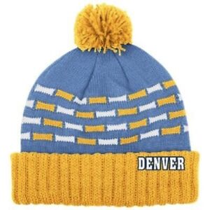 Adidas Denver Nuggets Cuffed/pom Knit Hat Beanie - Women