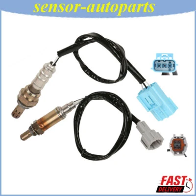 Set of 2 O2 Oxygen Sensor Up+Down For 2002 -2004 Nissan Frontier Xterra 2.4L L4 - Imagem 1 de 4