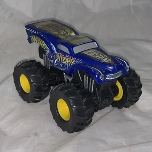Hot Wheels Mattel 2008 Diecast Monster Jam Truck "WAR WIZARD" Toy Push Car D8 - Imagen 1 de 6
