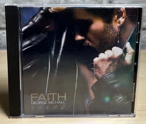 George Michael Faith RARE Blue Label Promo CD CSK2850 w/ Holographic Insert VGC - Picture 1 of 7