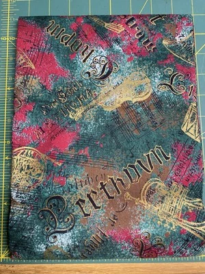 Telas Hoffman International vintage “grabados antiguos” 1,3 yardas Foto 1 de 3