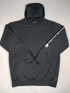 Carhartt Hoodie Mens Medium Black Loose Fit Pullover Logo Sleeve K288 BLK - Bild 1 von 11