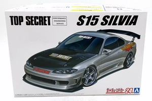 Aoshima 1/24 Scale Unbuilt Kit 05874 - 1999 Nissan S15 Silvia Top Secret - Picture 1 of 5