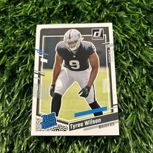 2023 Panini Donruss Football #363 Tyree Wilson Rated Rookie Raiders F44 - Picture 1 of 2