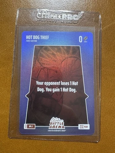 2026 Bo Jackson Battle Arena Draw Bonus Play Foil SSP BPL-1 Hot Dog Thief