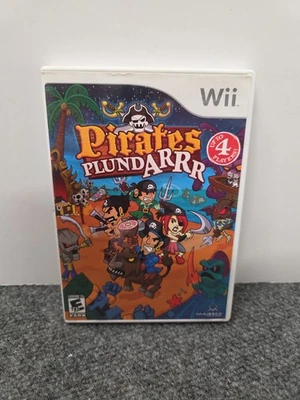 Pirates Plundarrr (Nintendo Wii, 2010) Video Game Complete w/ Manual - Image 1 of 4