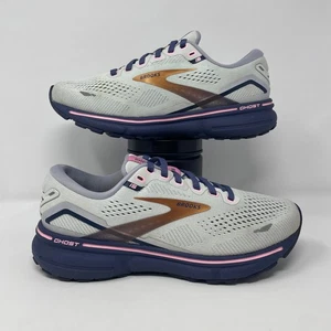 Brooks Ghost 15 Women's Size 7.5 Running Shoes Gray Athletic Sneakers Comfort - Picture 1 of 8