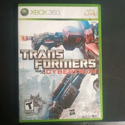 Transformers: War for Cybertron (Microsoft Xbox 360, 2010) sin manual  Foto 1 de 2